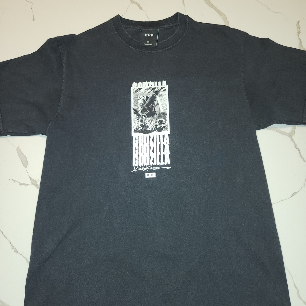 HUF Black Graphic Men's T-Shirt